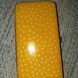 Polka dot ladies wallet